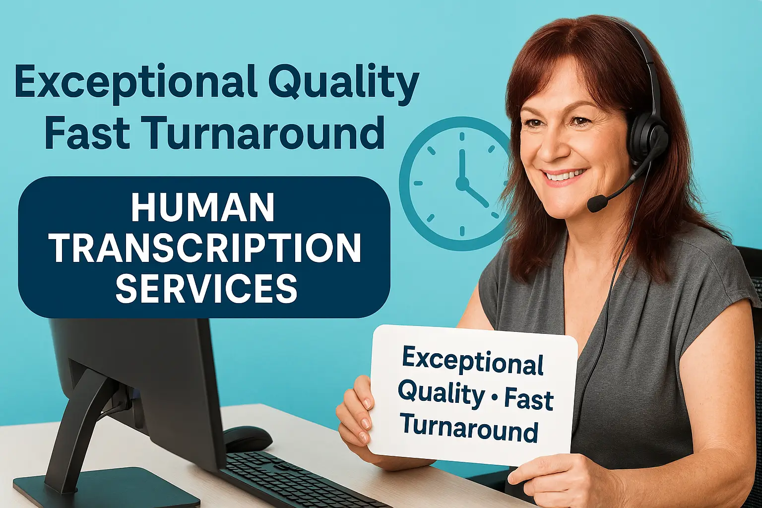 Exceptional Quality | Fast Turnaround | Transcription Services